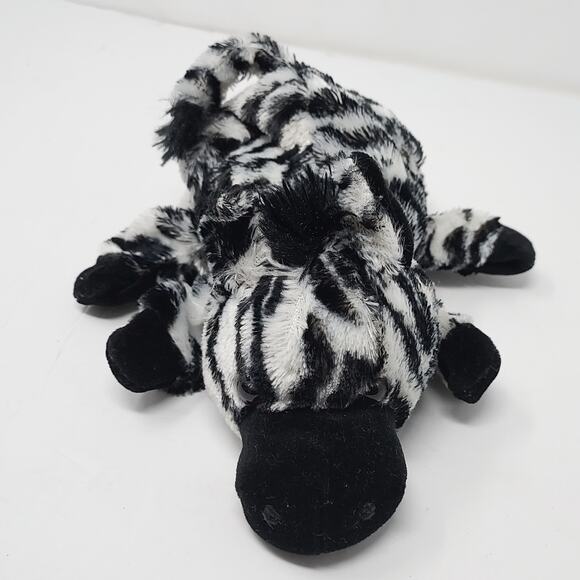 CalToy Zebra Black & White 10" Hand Puppet - Picture 1 of 6
